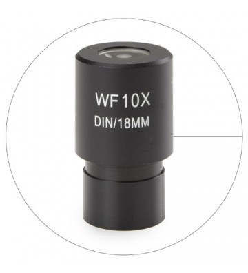 Oculaire HWF 10x/18 mm avec...