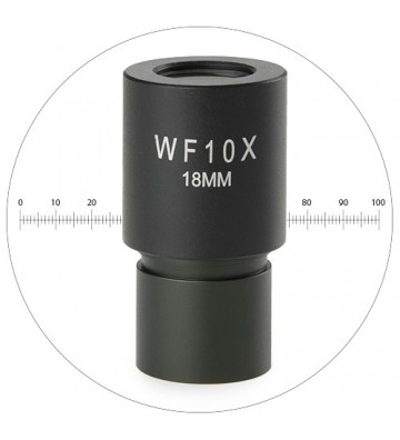 Oculaire HWF 10x/18 mm avec...