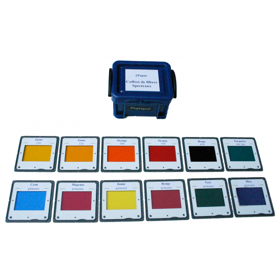 Coffret de filtres spectraux